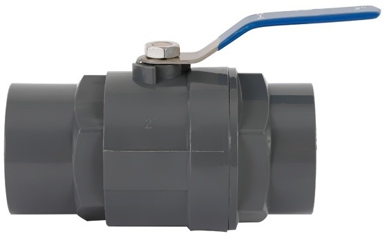 Άρδευση 40mm βαλβίδα σφαιρών PVC 2 κομμάτι 1/2»» μέγεθος σε 4 που προσαρμόζεται