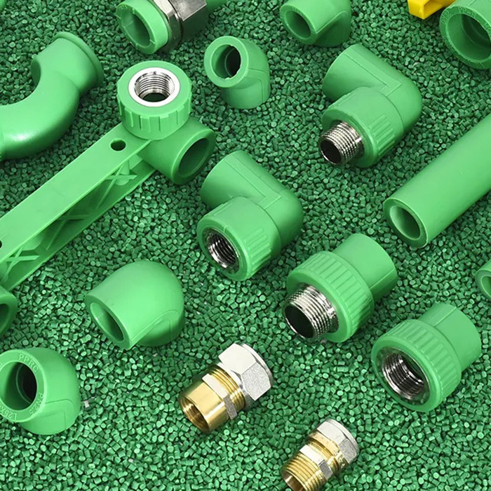 Αγκώνας 25mm 1/2 ίντσας PPR PPR κοχλιοτομημένες αρσενικό τοποθετήσεις σωληνώσεων αγκώνων πλαστικές