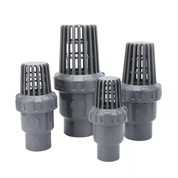 Mariculture κήπος βαλβίδα ποδιών PVC 3 ίντσας με το διηθητήρα ISO9001