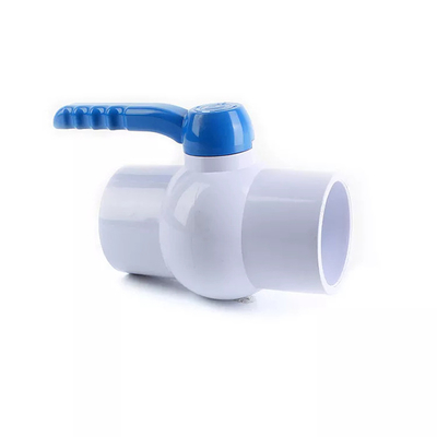 3 λευκό αποκλεισμένων βαλβίδων 0.6MPA-0.8MPA PVC βαλβίδων σφαιρών Cpvc ίντσας